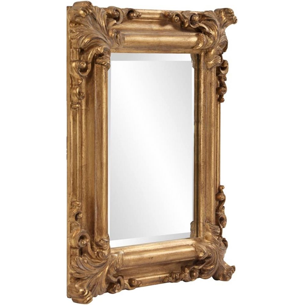 Beauty Salon Rectangular Antique Makeup Mirror